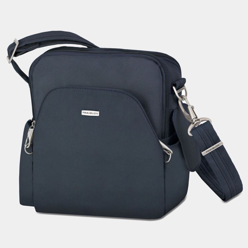 Travelon Anti-Theft Travel Tote Bag-crossbody bag, travel bag Navy purse